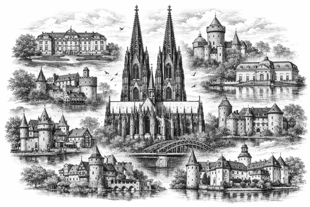 Schloesser bei Koeln