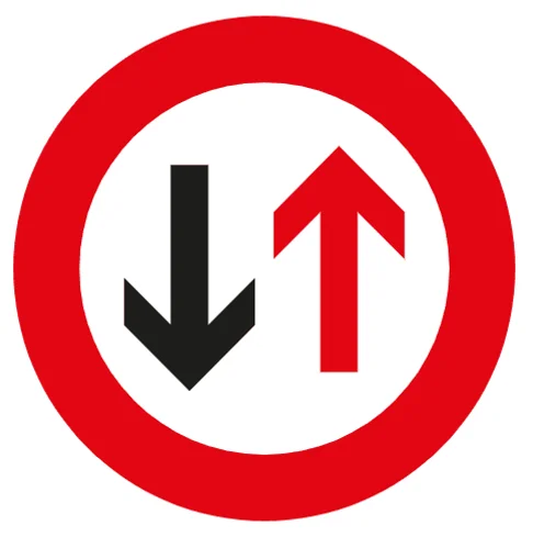 Vorrang des Gegenverkehrs